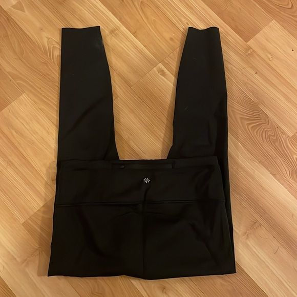 Athleta Black Accelerate 7/8 Tight Legging Medium - Picture 4 of 7
